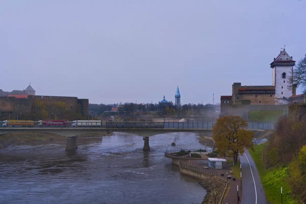 Friendship bridge as seen from Pax Bastion
