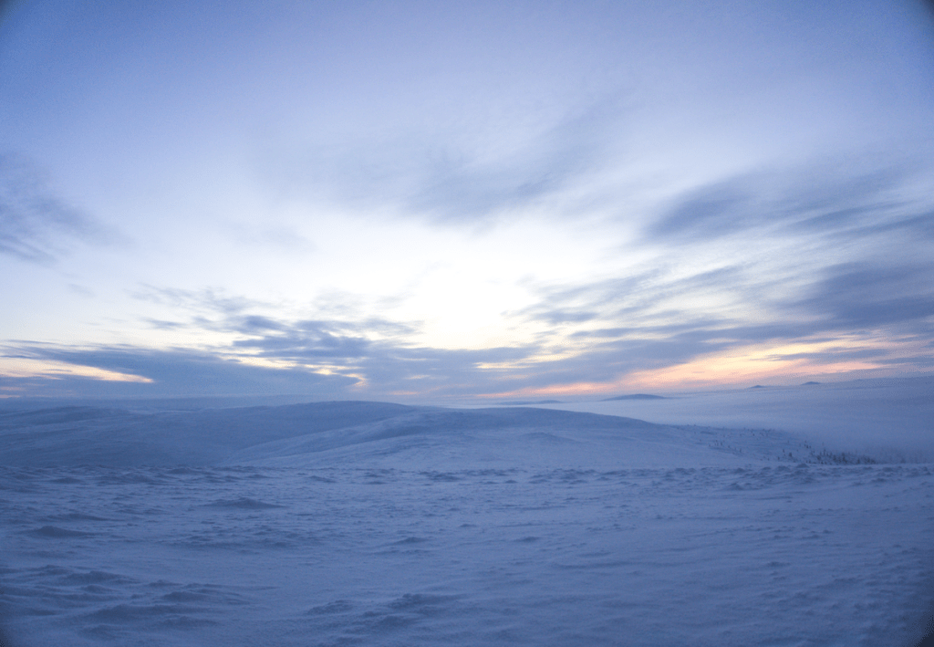 View from the top of the Kiilopää fell.